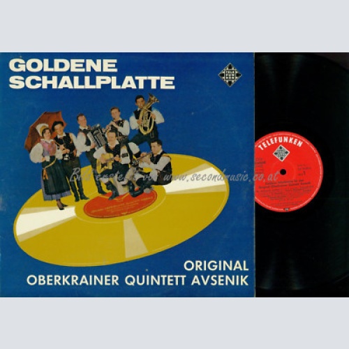 LP--Goldene Schallplatte Für Das Oberkrainer Quintett Avensik  //SLE14320P
