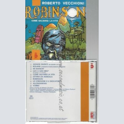 CD--ROBERTO VECCHIONI--    ROBINSON |