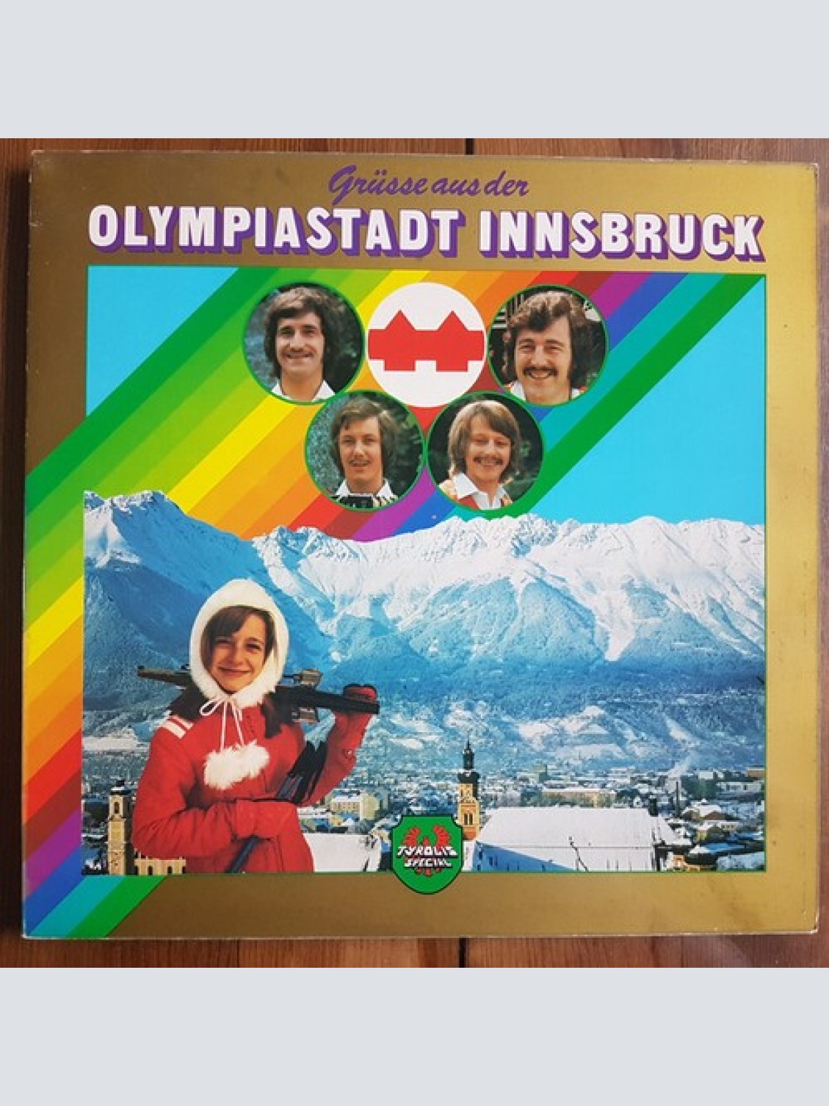 LP, Album Original 4 Tiroler Buam - Grüsse Aus Der Olympiastadt Innsbruck