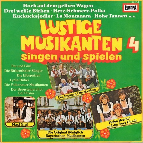 LP, Comp Various - Lustige Musikanten Singen Und Spielen 4