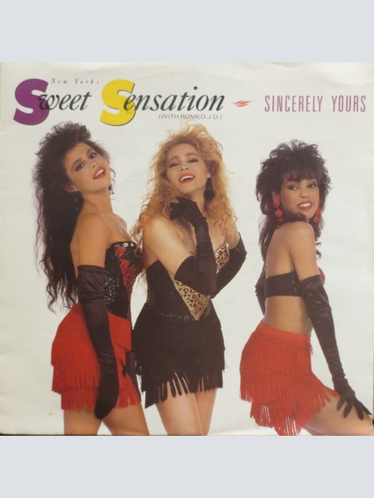 7", Single Sweet Sensation with Romeo J. D. - Sincerely Yours