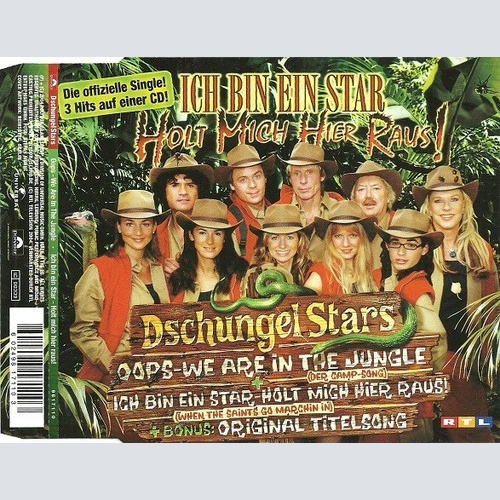CD, Maxi, Copy Prot. Dschungel Stars* - Oops - We Are In The Jungle (Der Camp...
