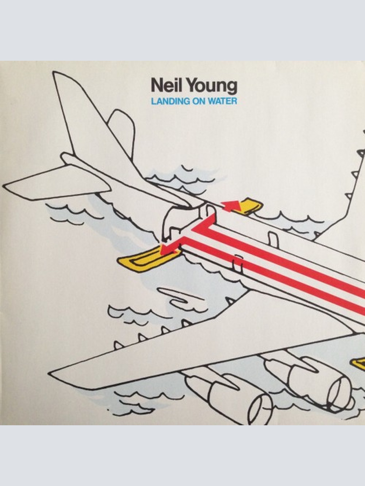 LP, Album Neil Young - Landing On Water
