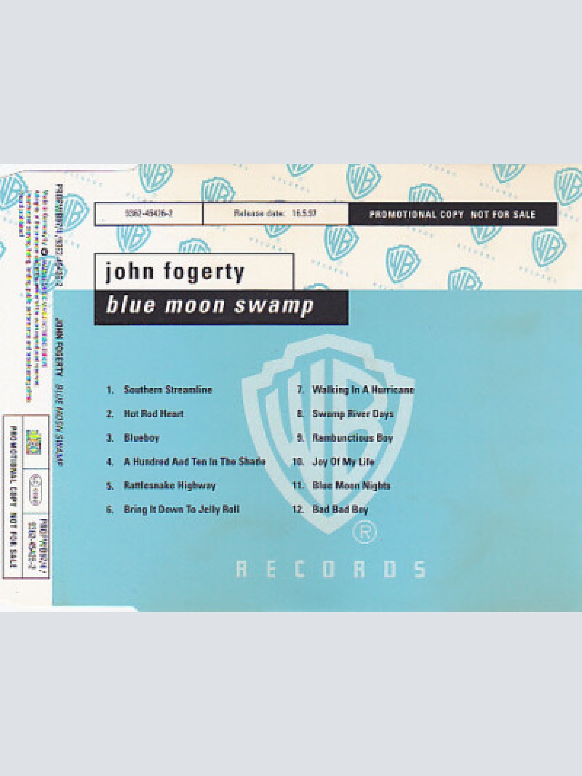 CD, Album, Promo John Fogerty - Blue Moon Swamp