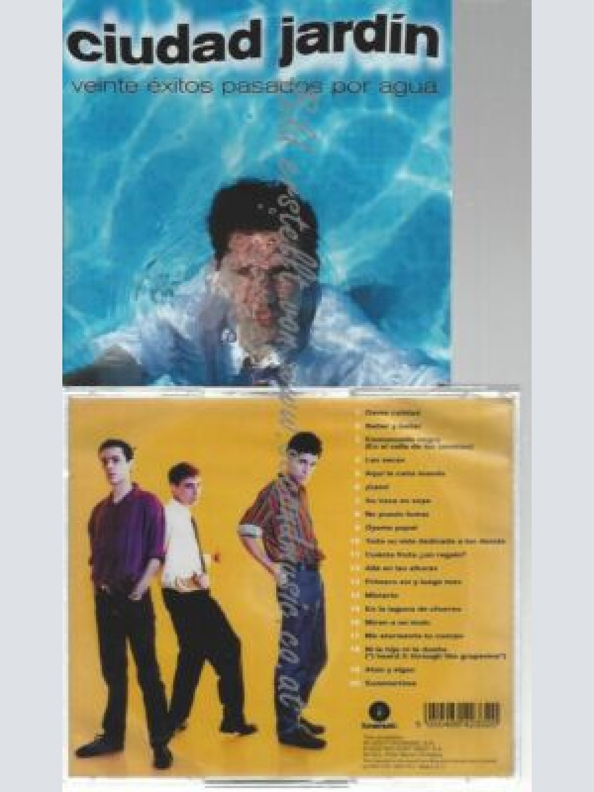 CD--20 Exitos Pasados Por Agua   Ciudad Jardin
