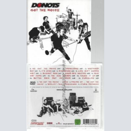 CD--DONOTS--GOT THE NOISE MIT