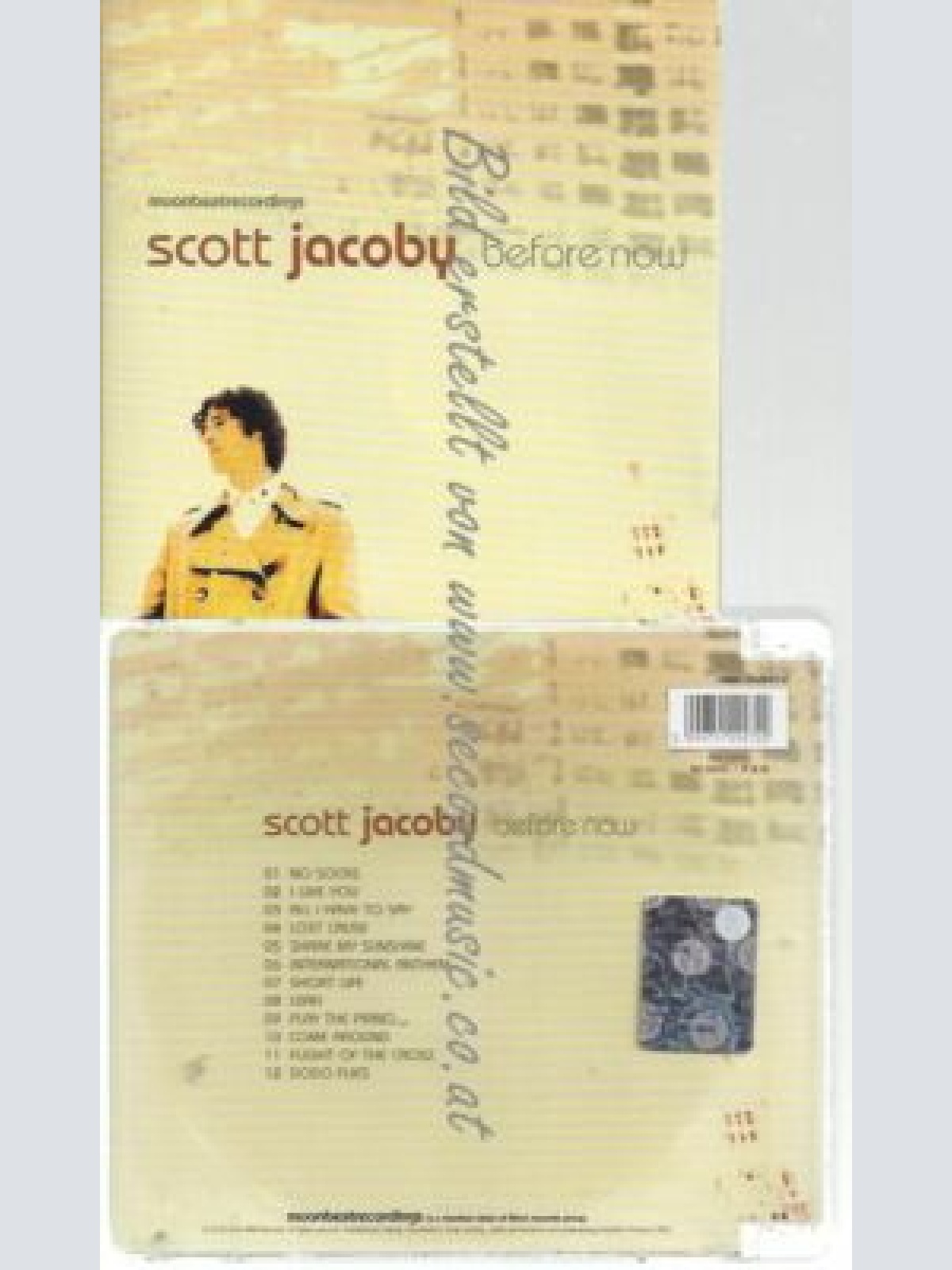 CD--SCOTT JACOBY | --BEFORE NOW