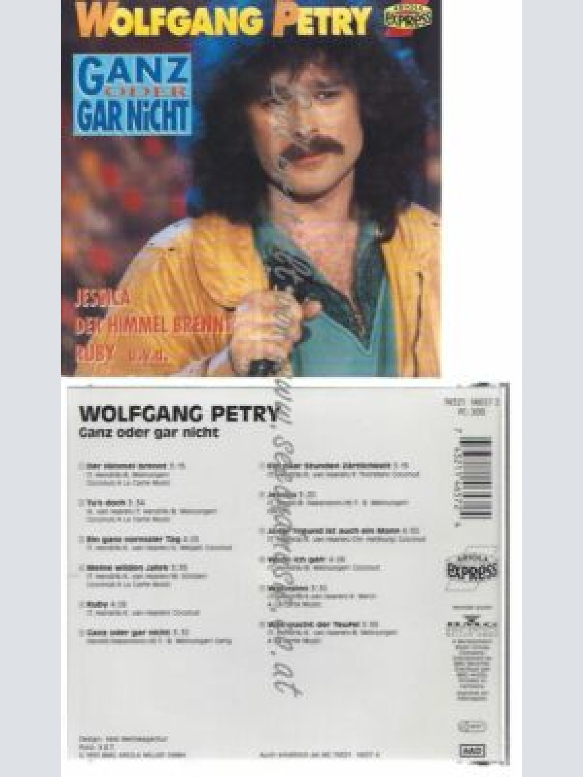 CD--WOLFGANG PETRY--    GANZ ODER GAR NICHT