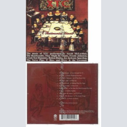 CD--XTC/ VARIOUS | --A TESTIMONIAL DINNER