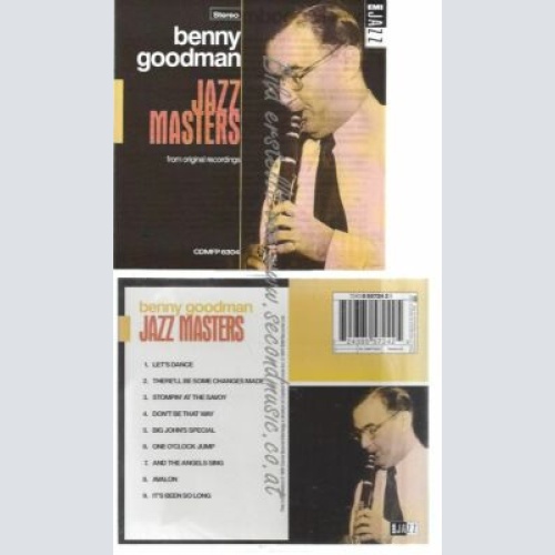 CD--BENNY GOODMAN--    JAZZ MASTERS - BENNY GOODMAN