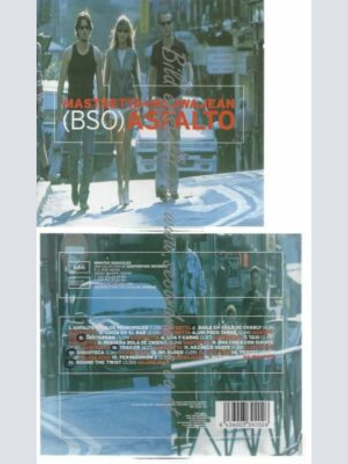 CD--ORIGINAL SOUNDTRACK--    ASFALTO-MASTRETTA & NAJWAJEAN |