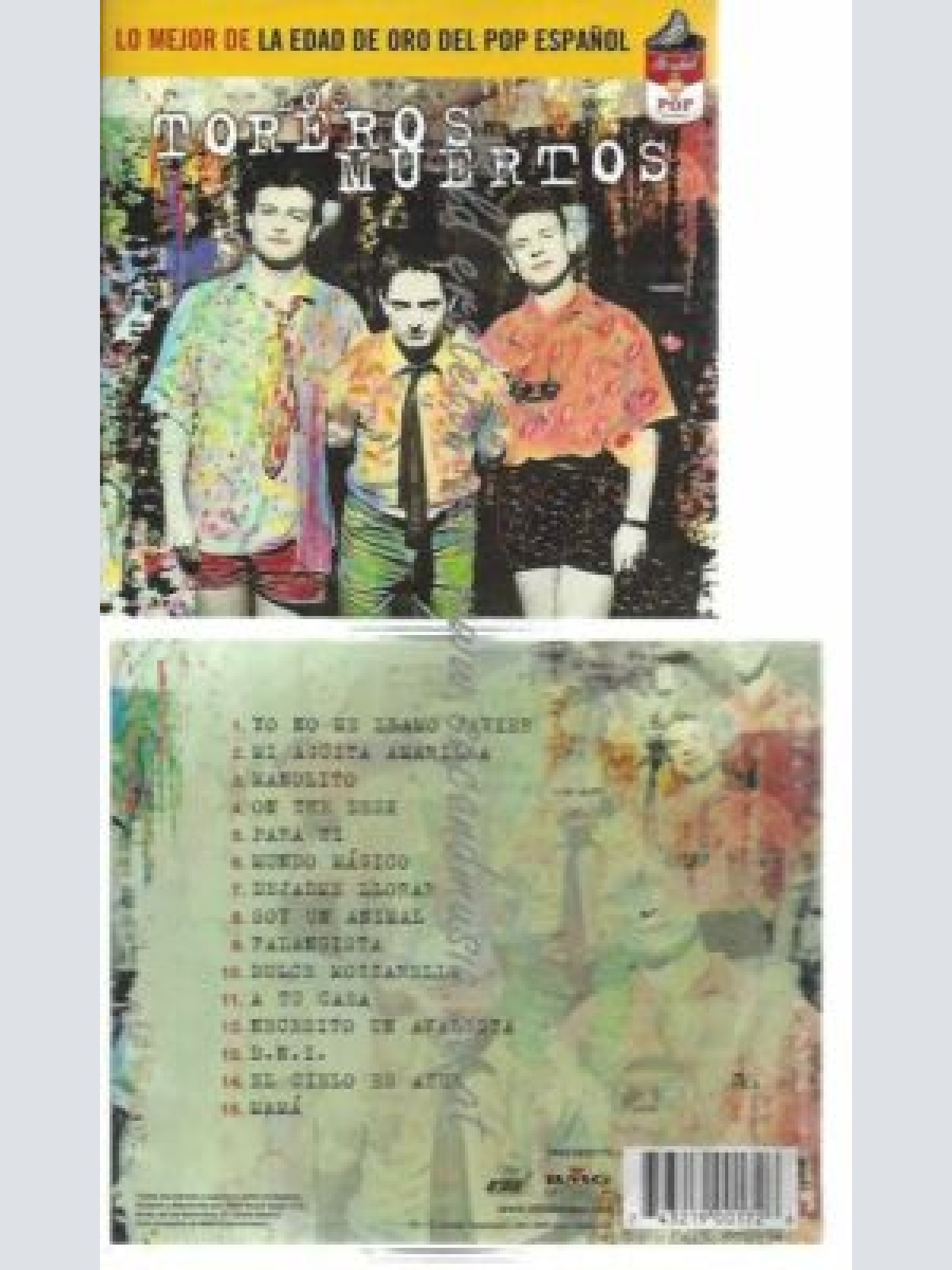 CD--LOS TOREROS MUERTOS--    LO MEJOR DE LA EDAD DE ORO |