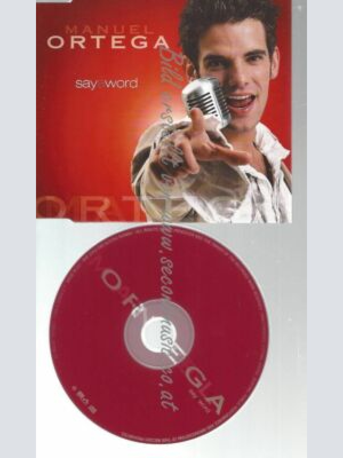 CD--MANUEL ORTEGA--    SAY A WORD