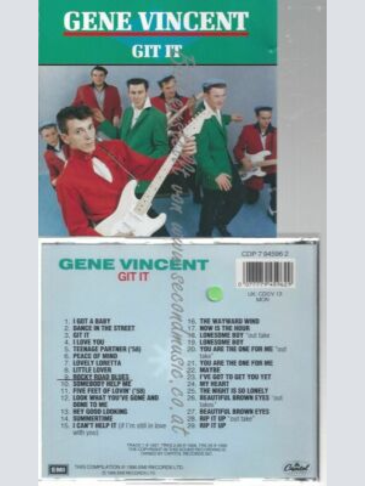 CD--GENE VINCENT--    GIT IT