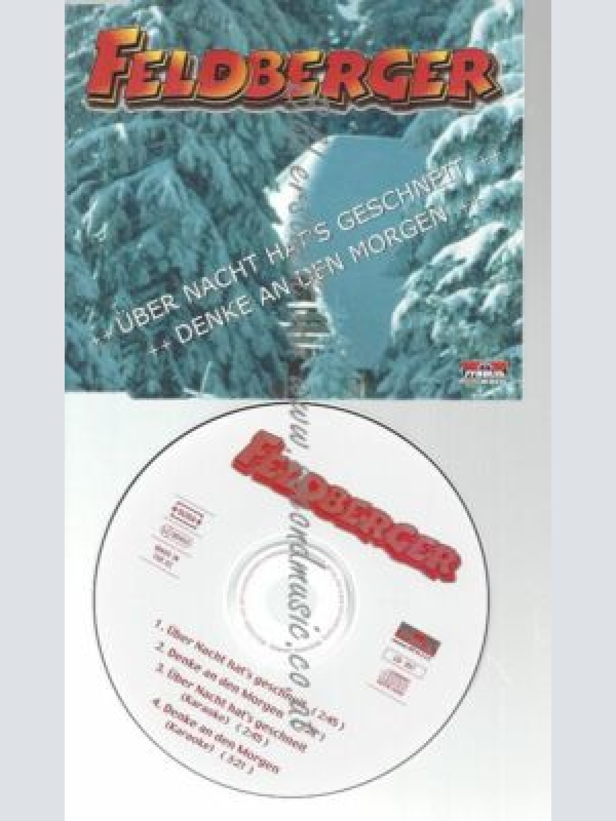 CD--ENK    / FELDBERGER--    UBER NACHT HAT'S GSCHNEIT