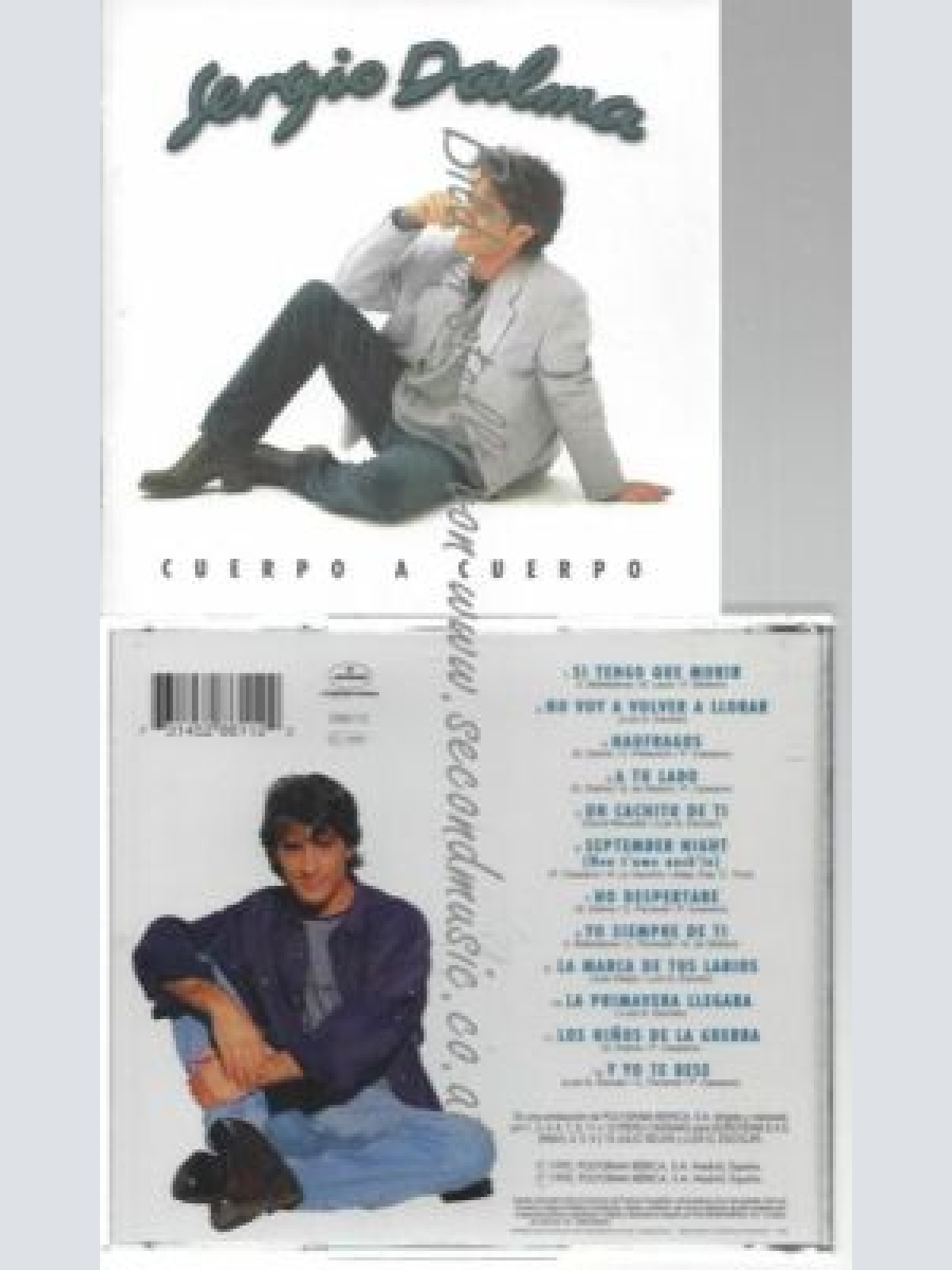 CD--SERGIO DALMA--    CUERPO A CUERPO