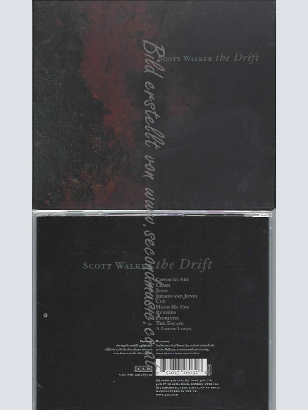CD--SCOTT WALKER | --THE DRIFT