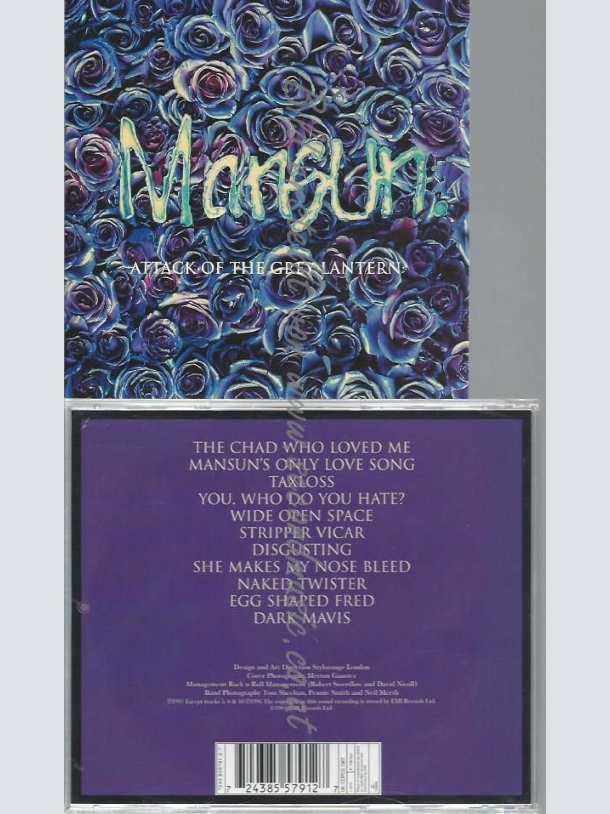 CD--MANSUN | --ATTACK OF THE GREY LANTERN