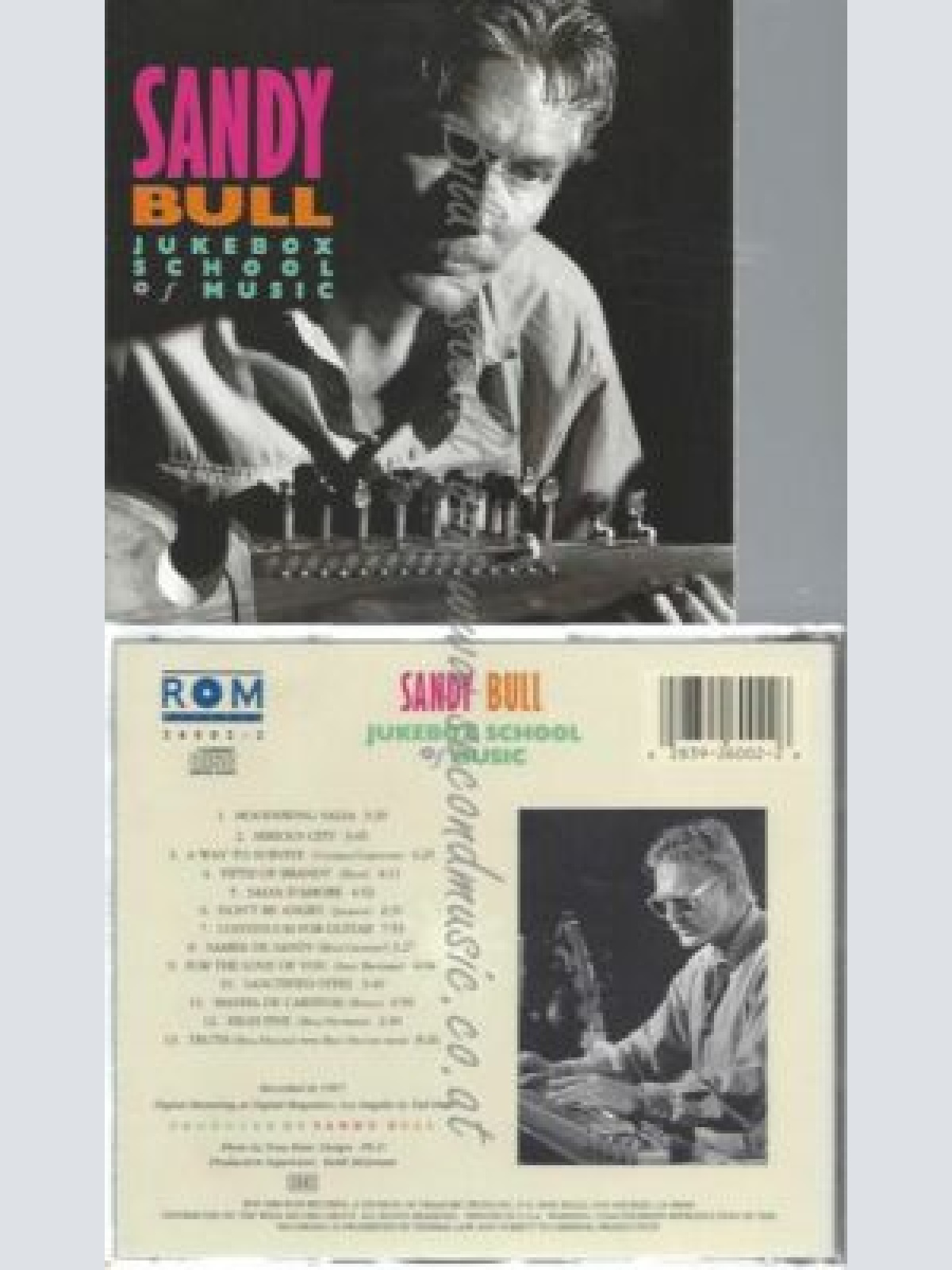 CD--SANDY BULL | --JUKEBOX SCHOOL OF MUSIC