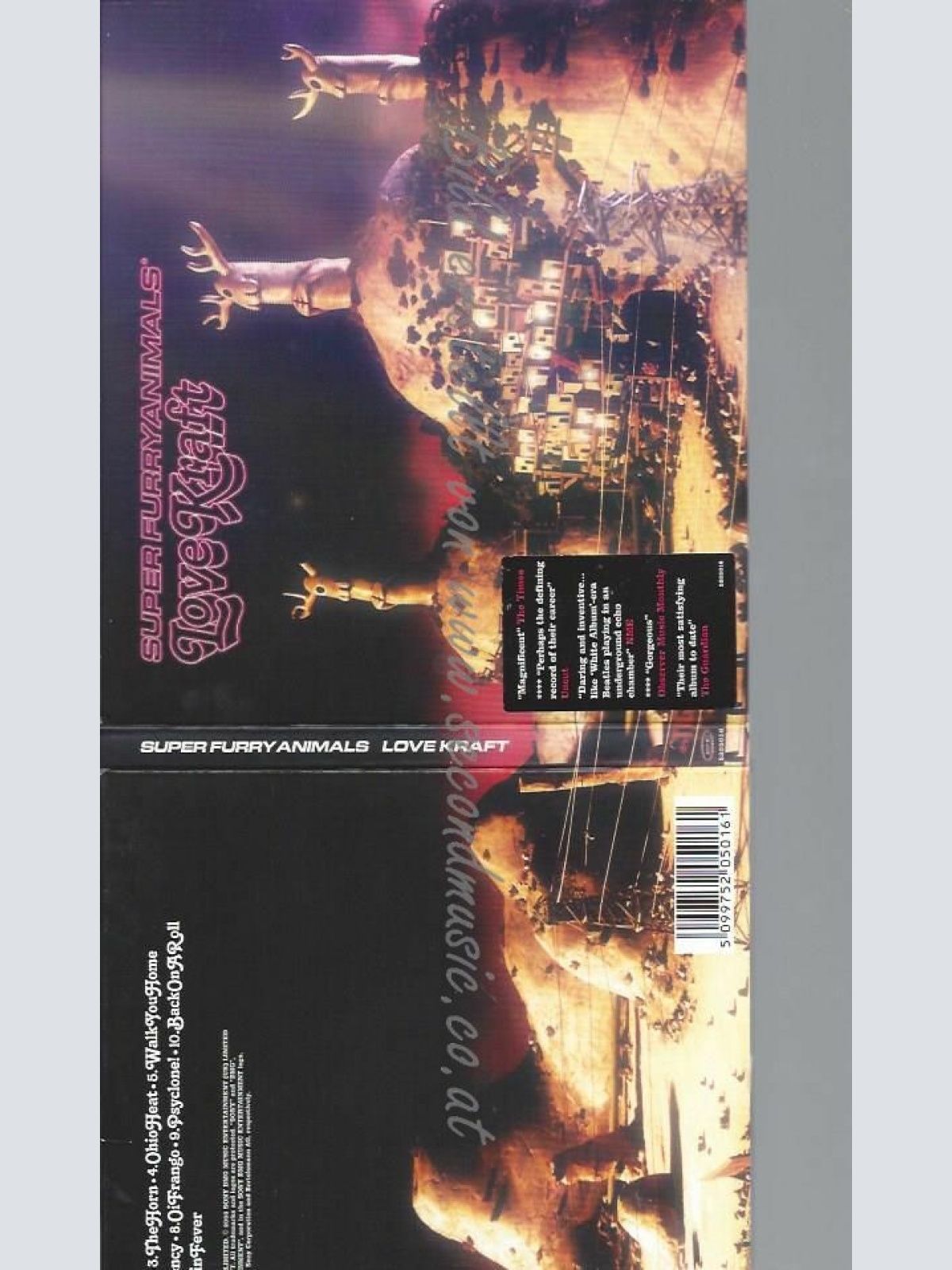 CD--SUPER FURRY ANIMALS | --LOVE KRAFT