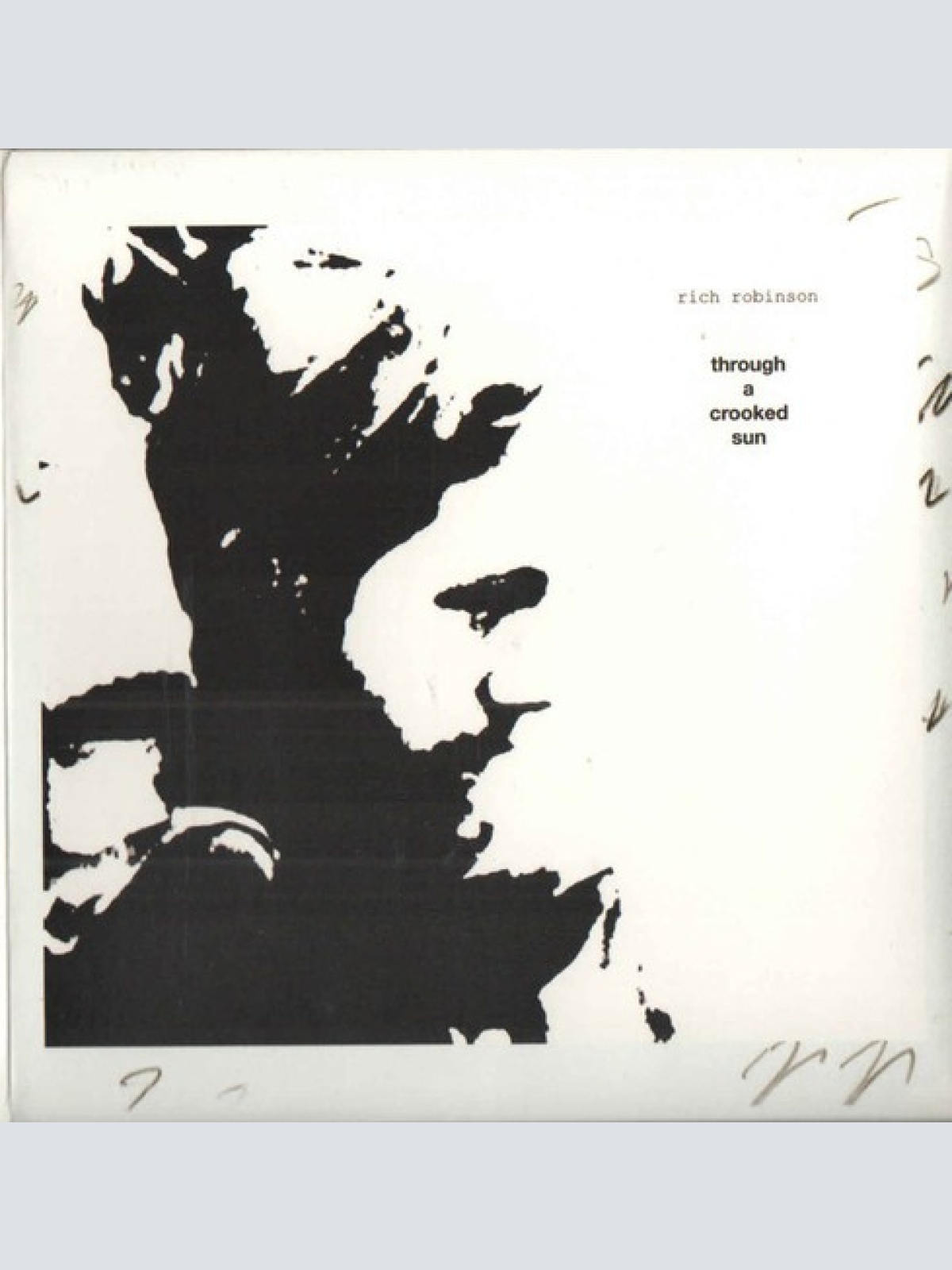 CD, Album Rich Robinson - Through A Crooked Sun