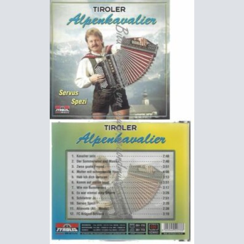 CD--TIROLER ALPENKAVALIERE | --SERVUS SPEZI