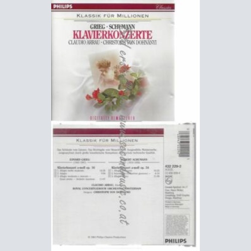 CD--LAV.KON.OP/ ARRAU, DOHNANYI, ET AL. | --KLAVIERKON.OP.