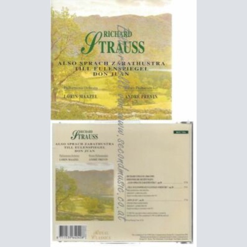 CD--DIVERSE -KLASSIK- | --ALSO SPRACH ZARATHUSTRA