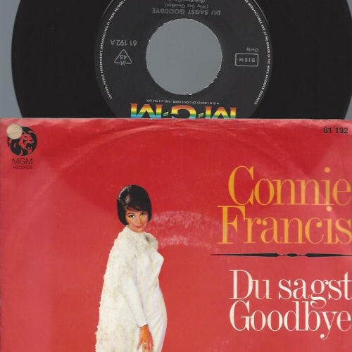 7" Connie Francis – Du Sagst Goodbye
