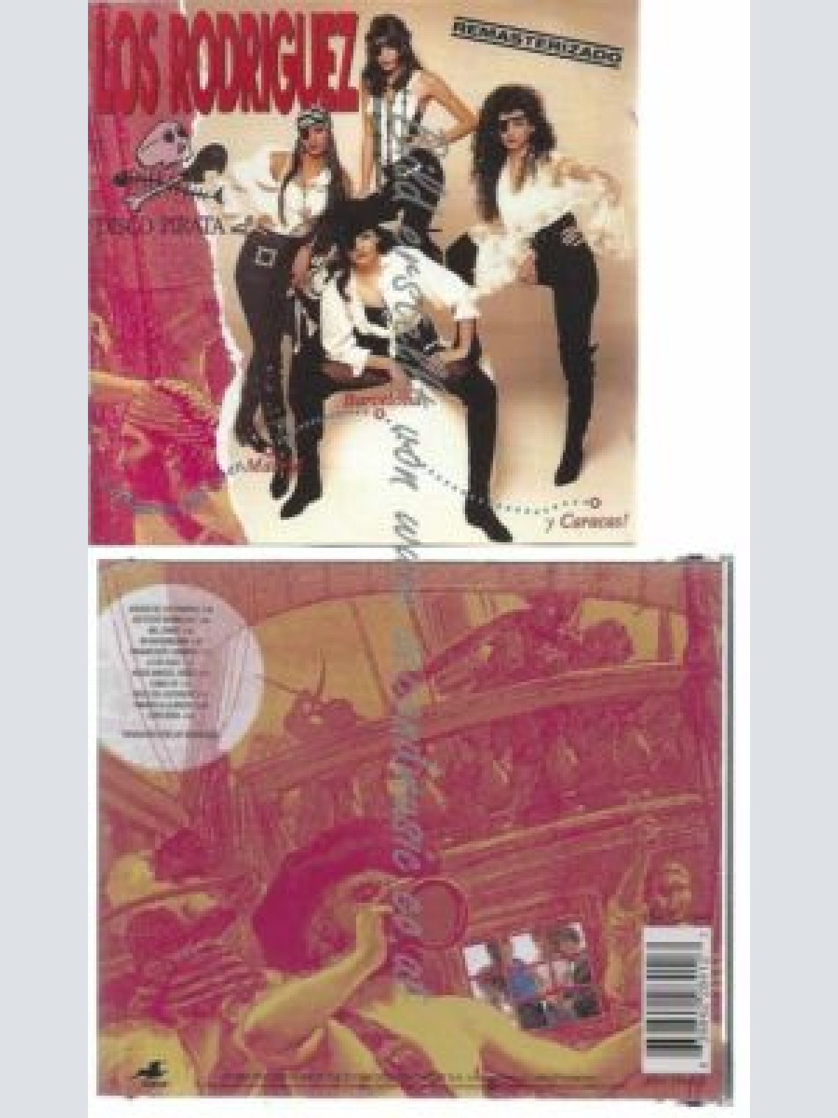 CD--LOS RODRIGUEZ--    DISCO PIRATA