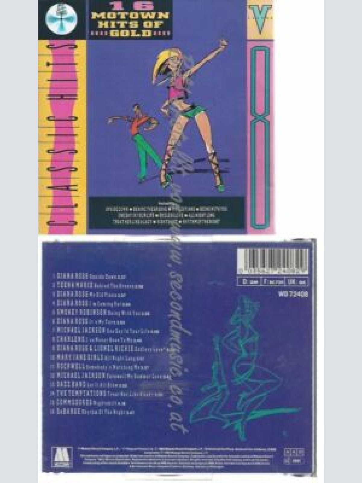 CD--VARIOUS--    MOTOWN 16 HITS OF GOLD VOL.8