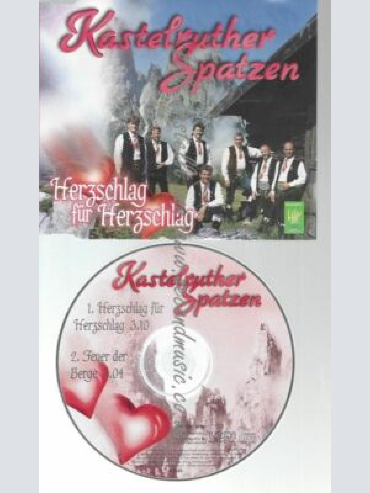 CD--KASTELRUTHER SPATZEN--    HERZSCHLAG FÜR HERZSCHLAG