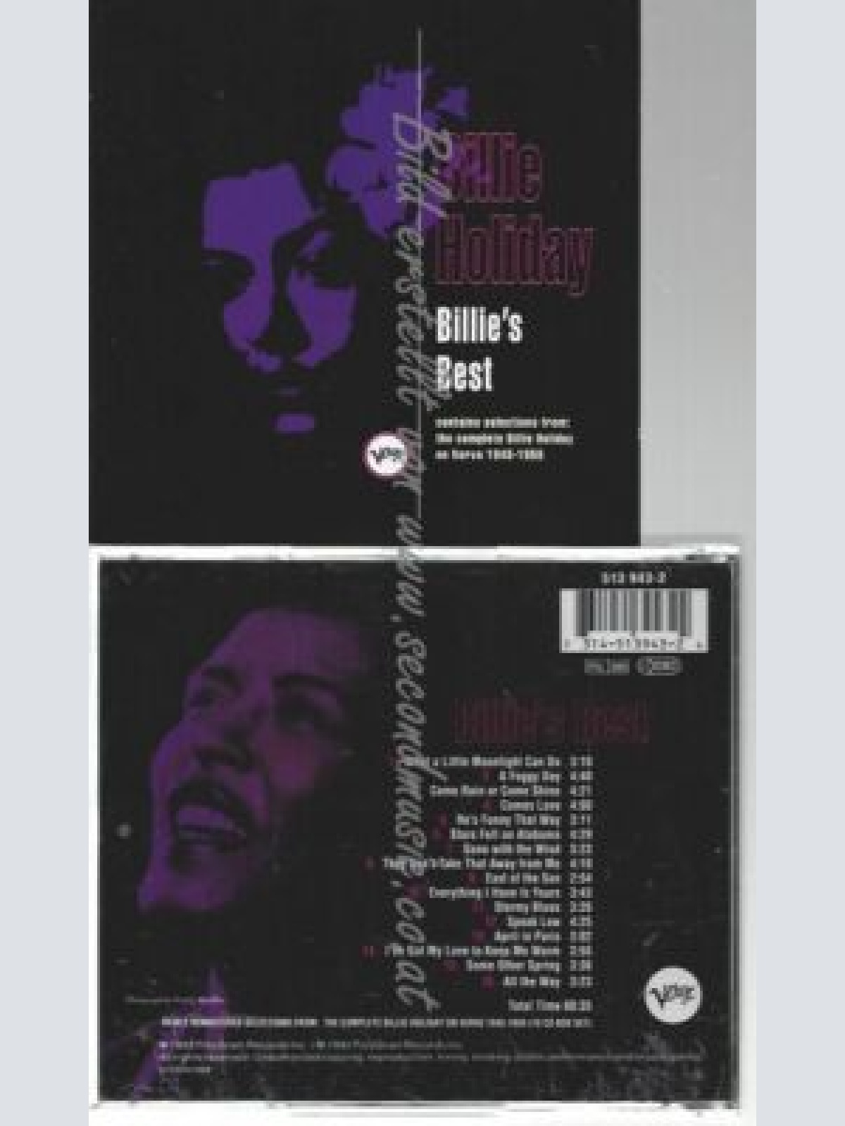CD--BILLIE HOLIDAY--    BILLIE'S BEST