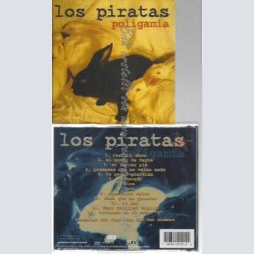 CD--LOS PIRATAS--    POLIGAMIA