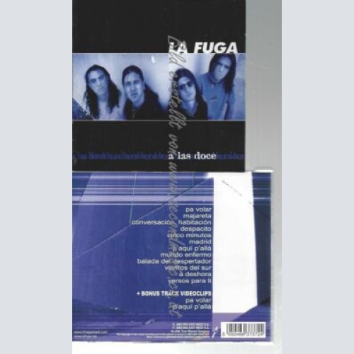 CD--LA FUGA--    A LAS