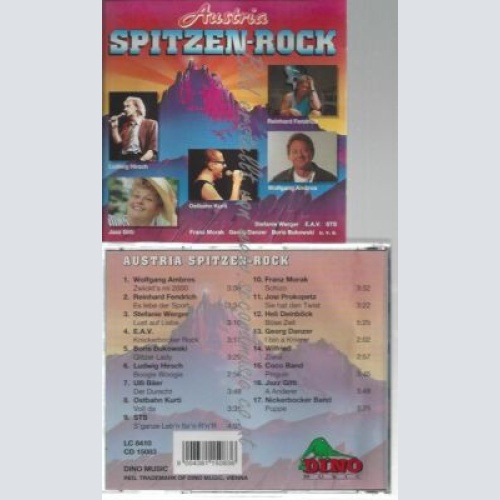 CD--VARIOUS--    AUSTRIA SPITZEN ROCK
