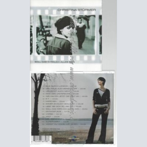 CD--CHRISTINA STÜRMER--    SOLL DAS WIRKLICH ALLES SEIN