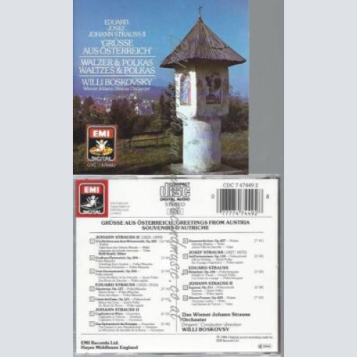 CD--DAS WIENER JOHANN STRAUSS ORCHESTER, --GREETINGS FROM AUSTRIA