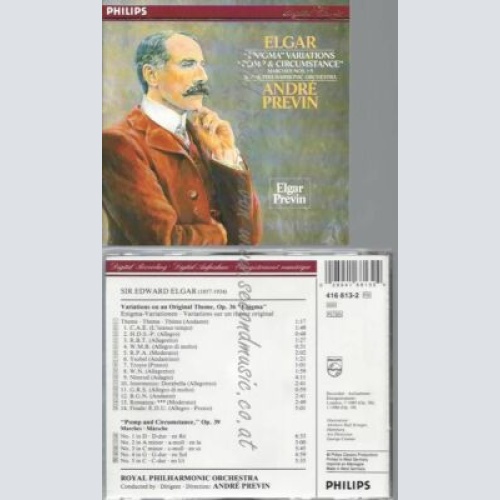 CD--POMP UND CIRCUMSTANCES/ PREVIN, RPO, ET AL. | --ENIGMA-VARIATIONEN
