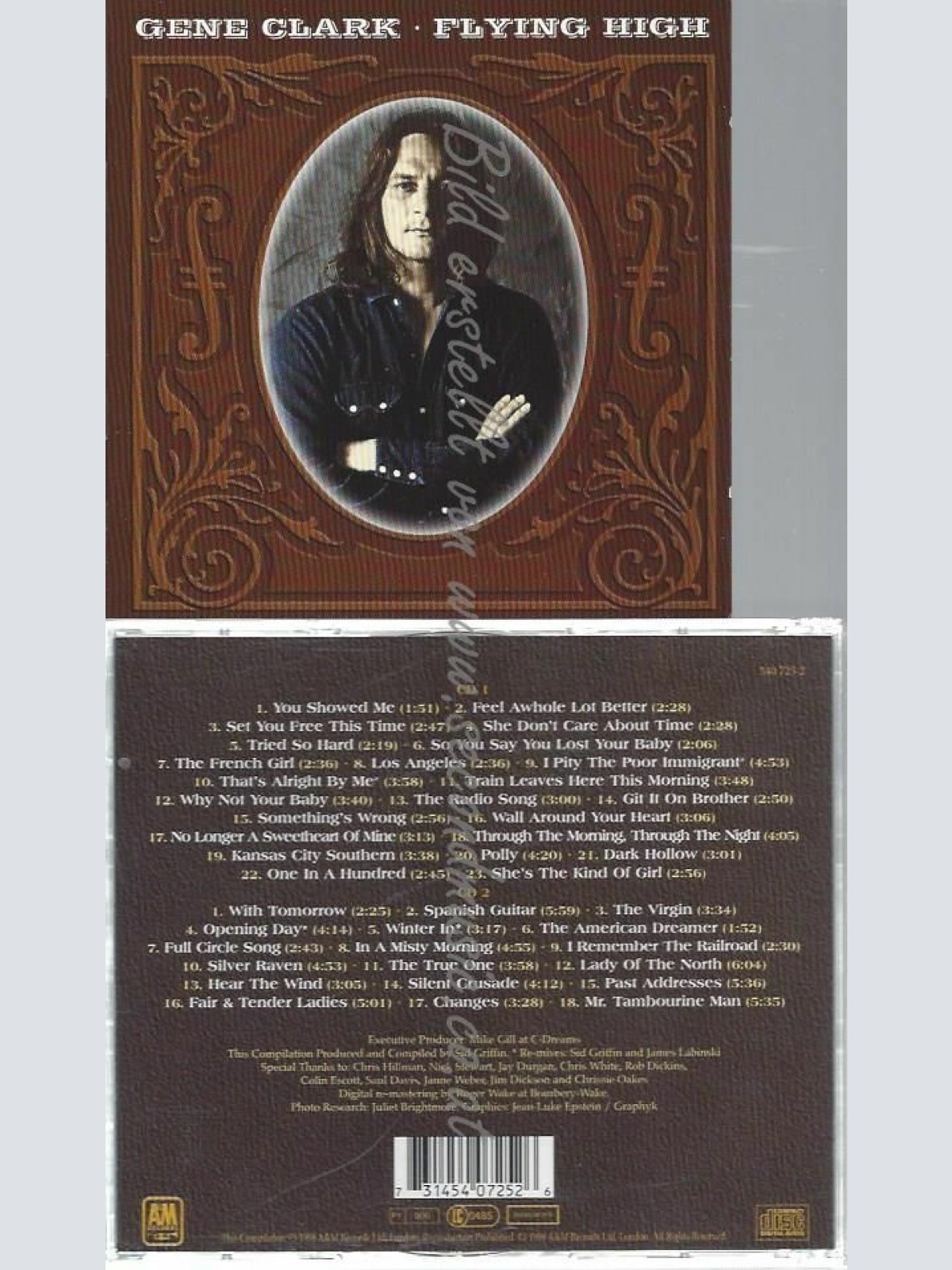 CD--GENE CLARK | --FLYING HIGH