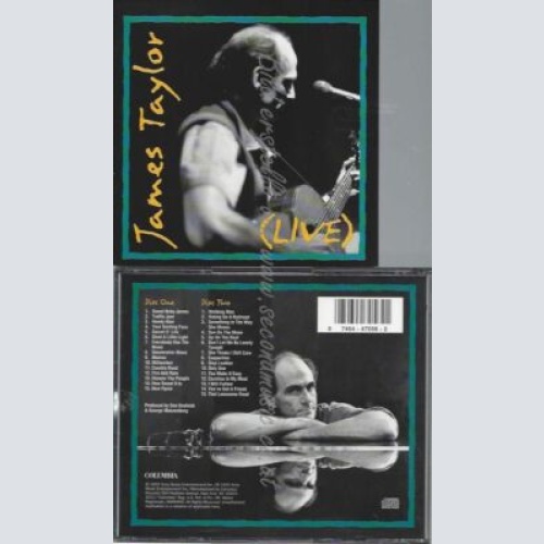 CD--JAMES TAYLOR | --LIVE