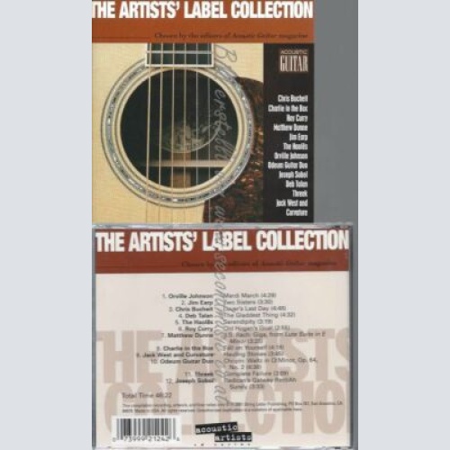 CD--ACOUSTIC GUITAR MAGAZINE--THE ARTISTS LABEL COLLECTION