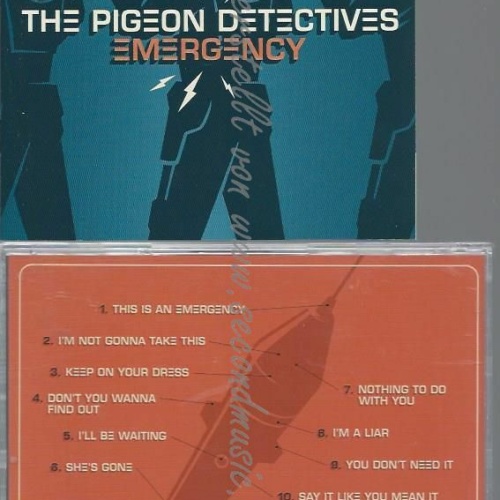 CD--THE PIGEON DETECTIVES | --EMERGENCY