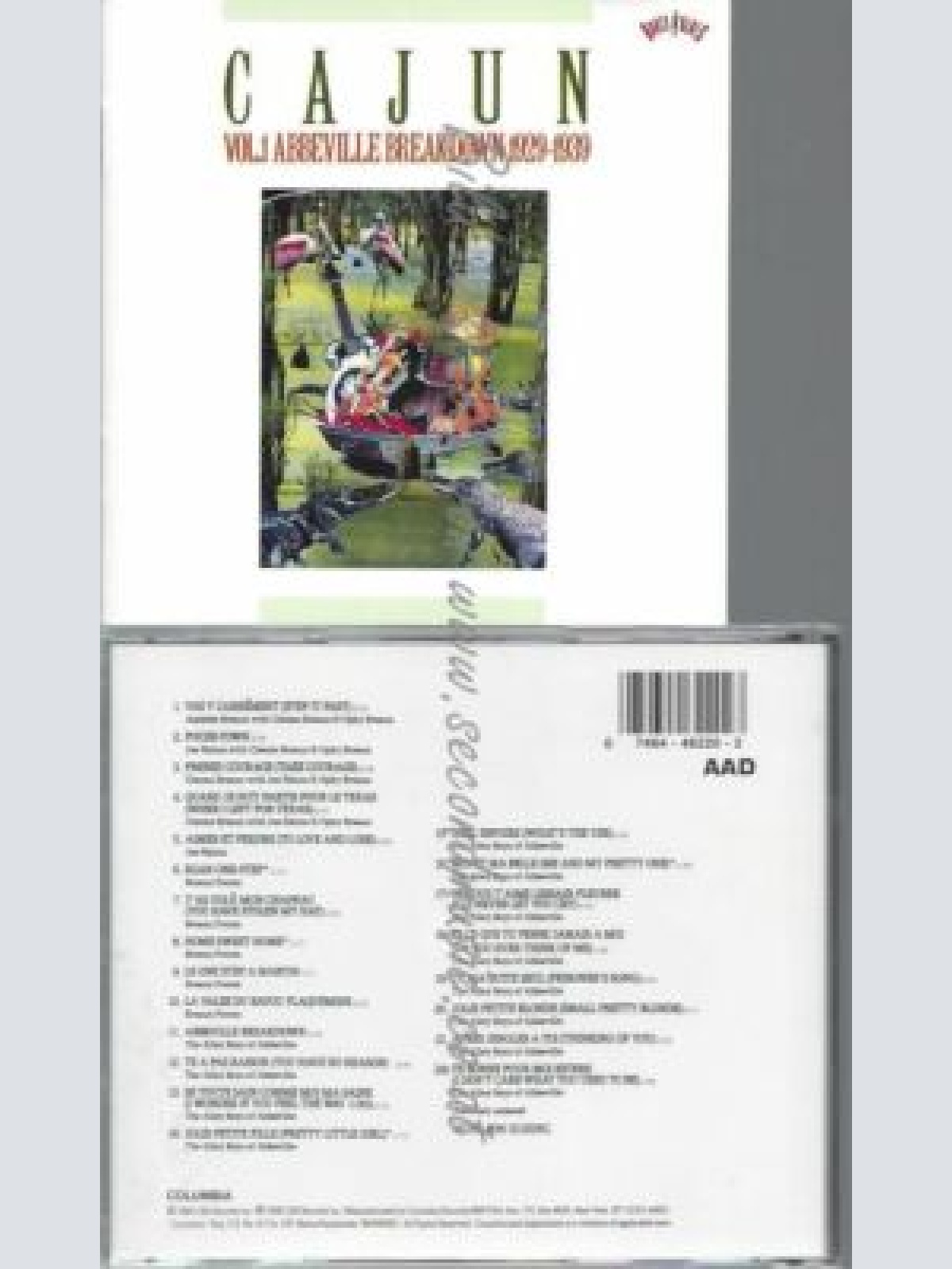 CD--VA-CAJUN | --VOL. -ABBEVILLE BREAKDOWN