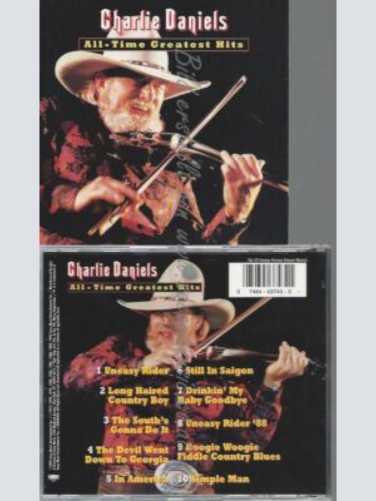 CD--CHARLIE DANIELS | --ALL TIME GREATEST HITS