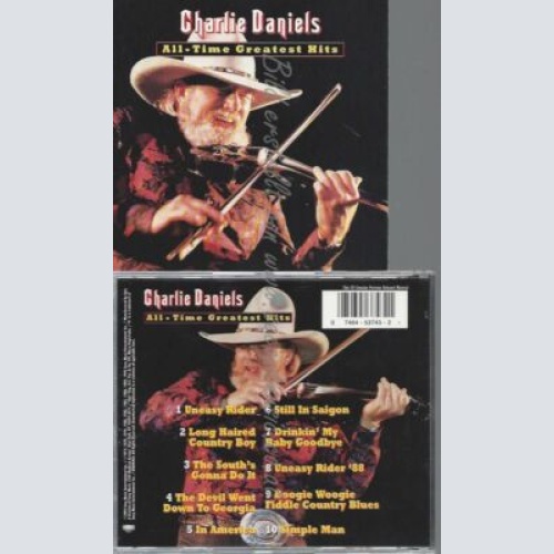CD--CHARLIE DANIELS | --ALL TIME GREATEST HITS