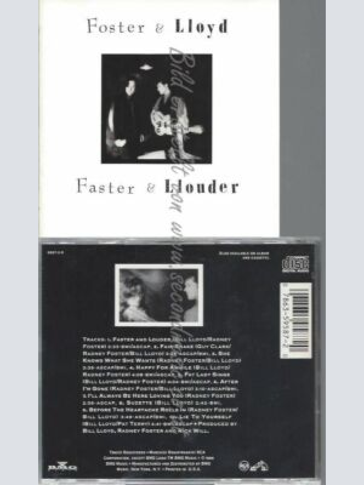CD--FOSTER & LLOYD | --FASTER & LLOUDER