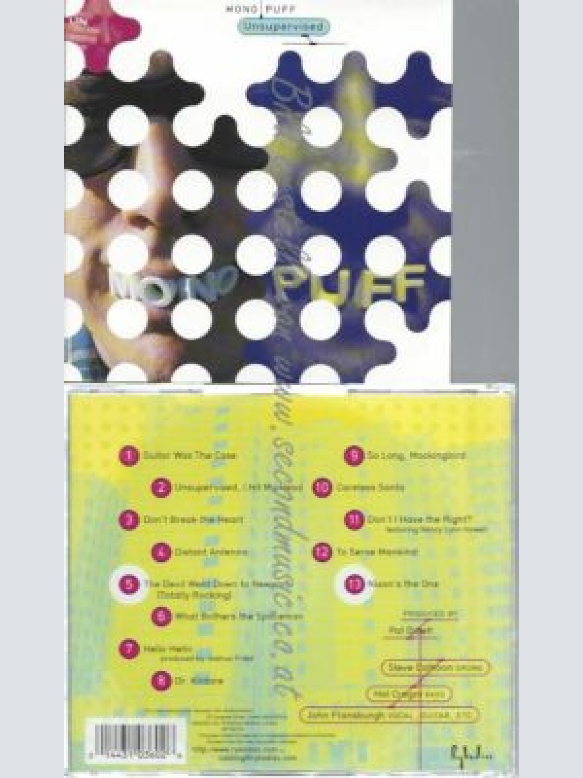 CD--MONO PUFF   | --UNSUPERVISED