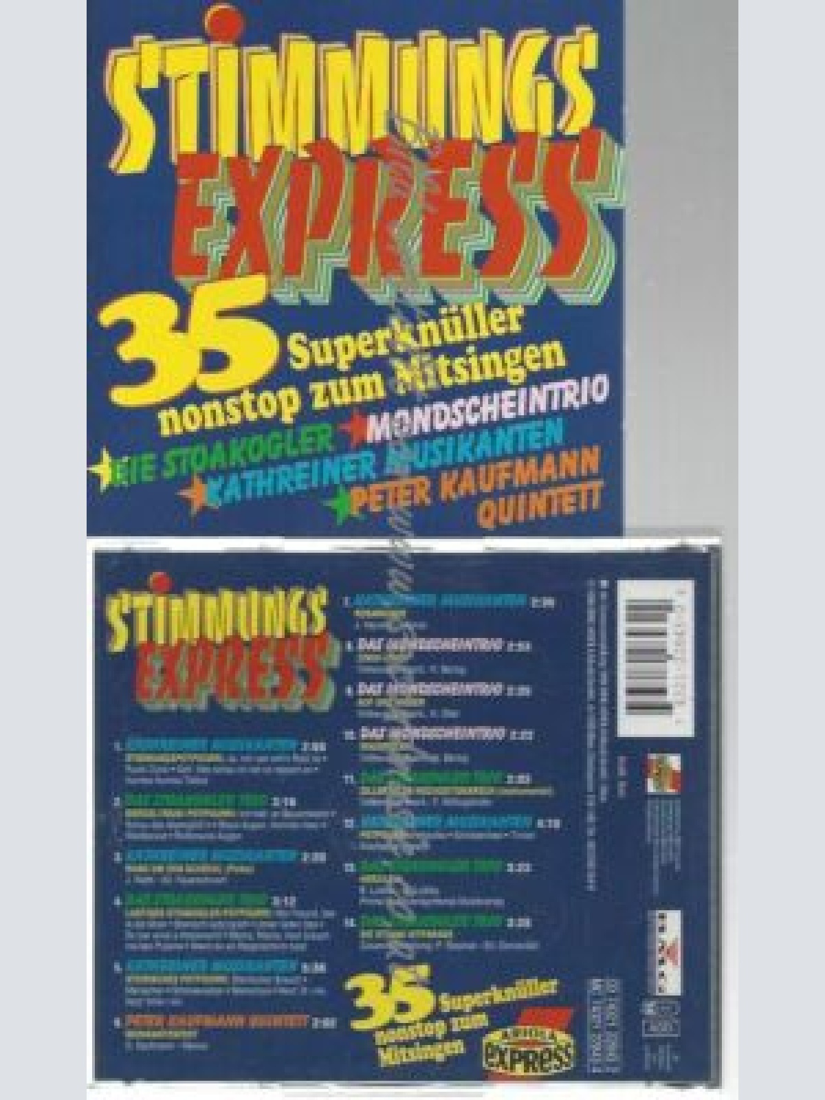 CD--DIVERSE VOLKSMUSIK--     35 STIMMUNGS-EXPRESS