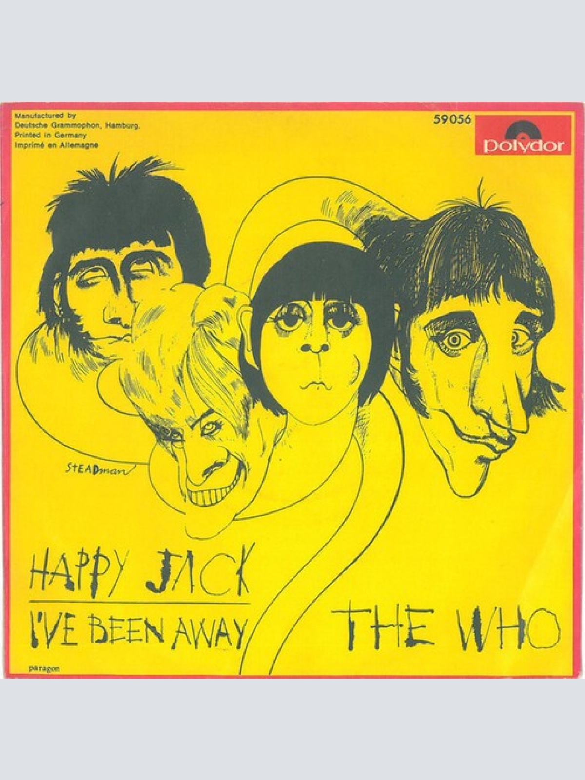 7", Single, Mono The Who - Happy Jack / I've Been Away